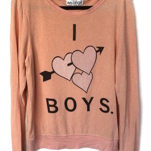 Wildfox I Love Boys Sweatshirt